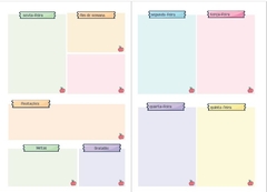 Planejador Semanal prof. A5 - loja online