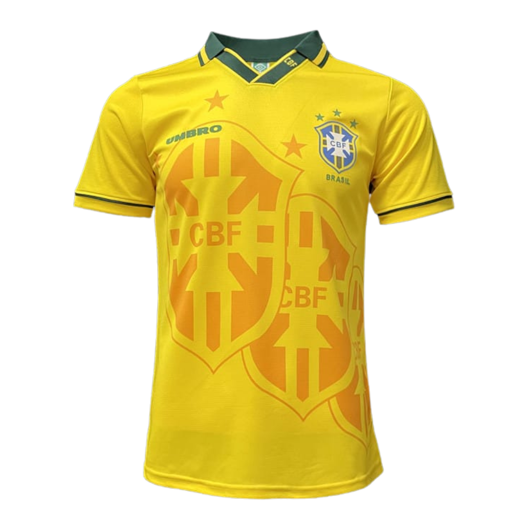 Camisa Brasil I Copa 1994 Retrô Amarela – O Clã Sports