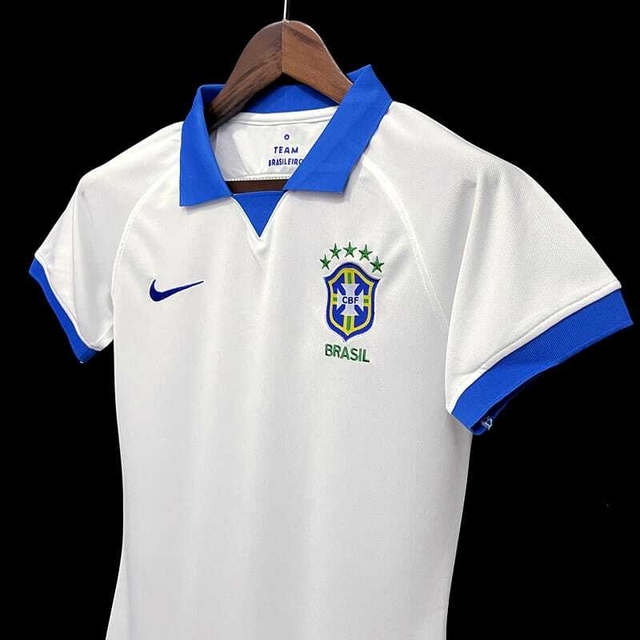 Camisa do Brasil Branca 2019 e 2020