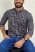 Camisa Social Ralph Lauren Xadrez Preto Pony Vermelho