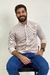 Camisa Social Ralph Lauren Micro Xadrez Branco Pony Marinho - comprar online