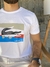 Camiseta Lacoste Branco com Estampa na internet