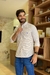 Camisa Social Ralph Lauren Micro Xadrez Branco Pony Marinho - The New Men's Multimarcas