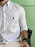 Camisa Social Ralph Lauren Micro Listrada Marinho Pony Marinho na internet