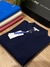 Polo Lacoste Paris Regular Fit em piquet de Algodão Stretch - Azul Marinho