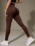 Imagen de Legging Seamless Ribbed Basic "Must Have" Chocolat