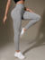 Legging Seamless Ribbed Basic "Must Have" Off Grey - comprar online