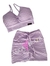 Conjunto Lily Lavander PS & BB Top nudo+Short