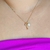 COLAR SORTE COM PINGENTE BANHADO EM OURO 18K