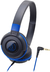 Auriculares Portatíles con Cable Audio-Technica ATH-S100 Azul - tienda online