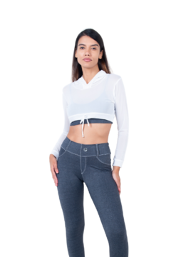 (TT4742) BLUSA CROPPED TULE *BIABRAZIL