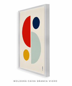 Quadro Decorativo Geometria colorida - comprar online