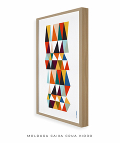 Quadro decorativo Modelo Abstrato - comprar online