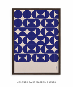 Quadro Decorativo Azulejo azul - loja online