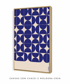 Quadro Decorativo Azulejo azul - loja online