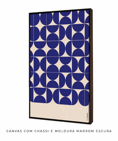 Quadro Decorativo Azulejo azul - comprar online