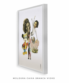 Quadro Decorativo Colagem - Posterity