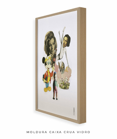 Quadro Decorativo Colagem - loja online