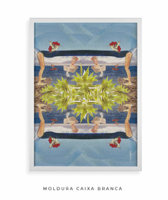 Quadro Decorativo Colagem reflexos - comprar online