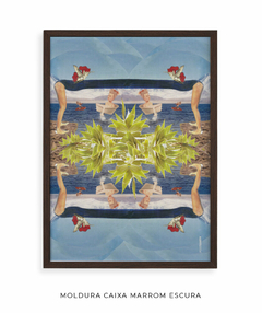 Quadro Decorativo Colagem reflexos - comprar online