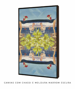 Quadro Decorativo Colagem reflexos - comprar online