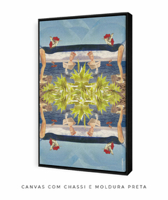 Quadro Decorativo Colagem reflexos - comprar online