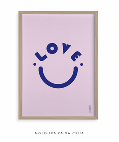 Quadro Decorativo Love smile - loja online