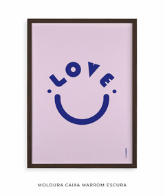 Imagem do Quadro Decorativo Love smile