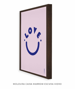 Quadro Decorativo Love smile