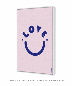 Quadro Decorativo Love smile - loja online