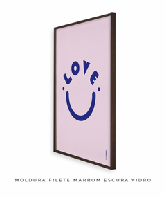 Quadro Decorativo Love smile