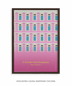 Quadro Decorativo O Grande Hotel Budapeste - Wes Anderson - Posterity