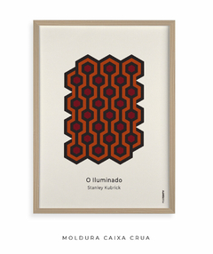 Quadro Decorativo O Iluminado - Stanley Kubrick na internet