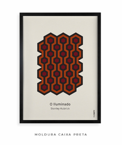 Quadro Decorativo O Iluminado - Stanley Kubrick na internet