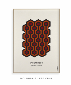 Quadro Decorativo O Iluminado - Stanley Kubrick - comprar online