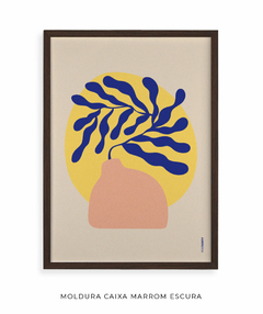 Quadro Decorativo Matisse Vaso Cor - Posterity