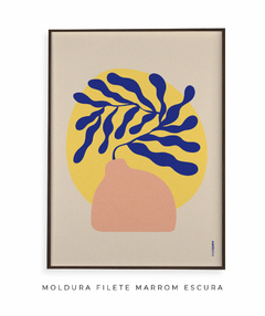 Quadro Decorativo Matisse Vaso Cor - Posterity