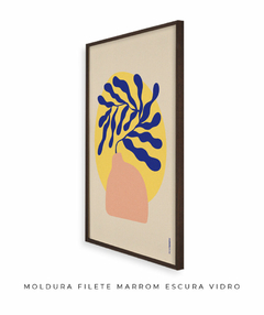 Quadro Decorativo Matisse Vaso Cor