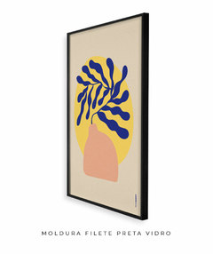 Quadro Decorativo Matisse Vaso Cor - loja online