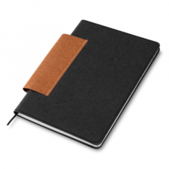 Caderno em couro reciclado