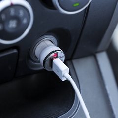 Carregador veicular USB com duas saídas - comprar online