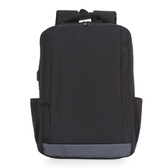 Mochila de Nylon USB - jspresentes| Loja Online, Lugar de Comprar Barato é Aqui!
