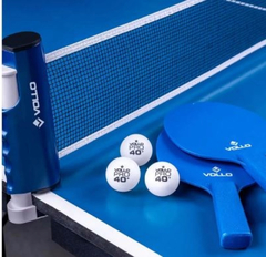 Kit Ping Pong Tênis de Mesa Raquete Bolinha e Rede Vollo na internet