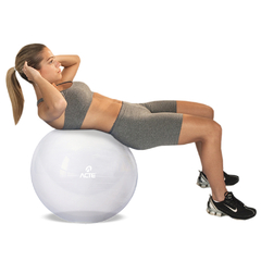 Bola de Pilates 65cm c/ Bomba Cristal (Incolor) Acte Sports - comprar online