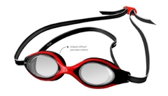 Óculos de Natação Flik Vermelho Cristal U Speedo - comprar online