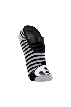 Sapatilha Pilates Home Socks Panda (35 a 39) - Centopé 5
