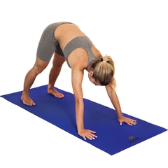 Tapete Yoga Mat em PVC Azul Acte Sports na internet