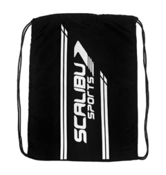 Mochila Saco Sport Trainer Poliester Preta Scalibu