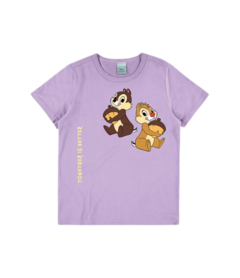 Camiseta infantil unissex "together is better Tico e Teco DIsney® " - roxo claro - comprar online