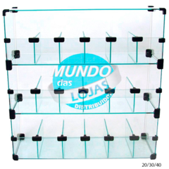 60x60cm - Baleiro de vidro modulado Temperado - comprar online